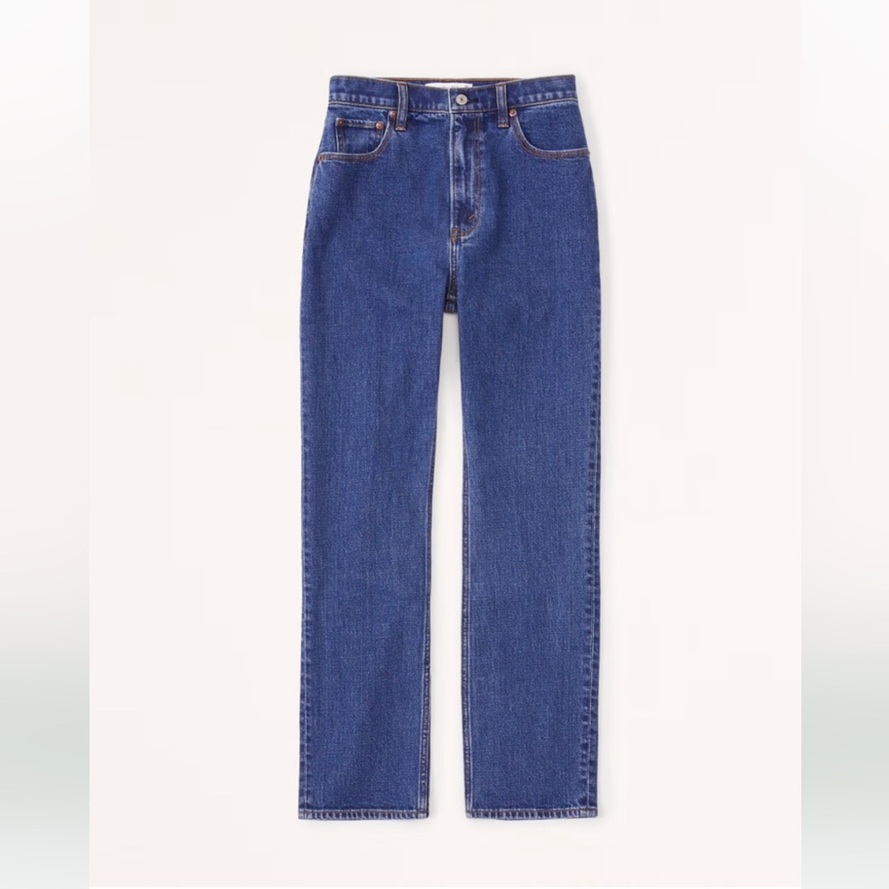 A&F The Ankle Straight Jeans